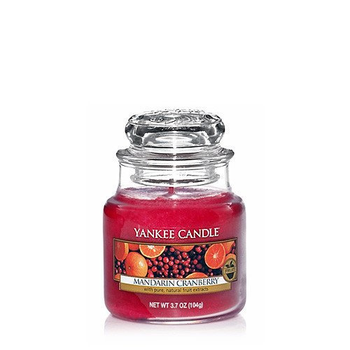 ŚWIECA MAŁA MANDARIN CRANBERRY
