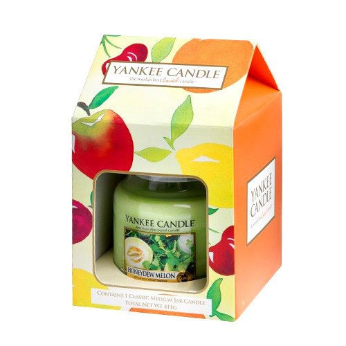 ŚWIECA ŚREDNIA HONEYDEW LEMON OPAKOWANIE