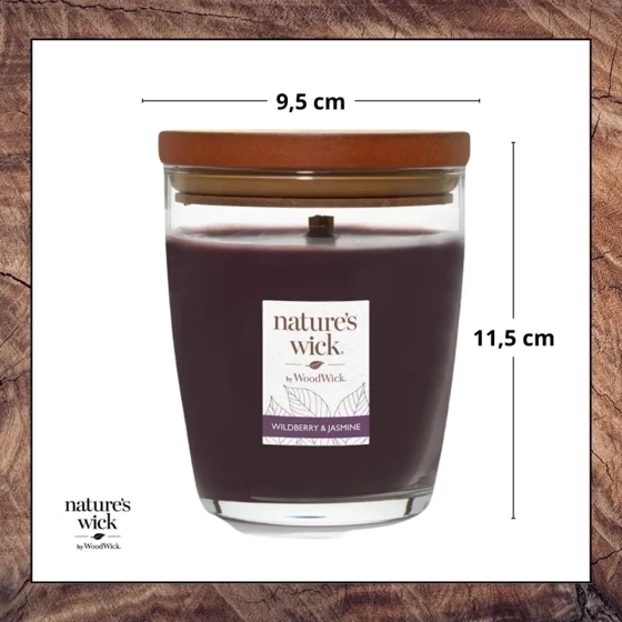 ŚWIECA ŚREDNIA WILDBERRY & JASMINE