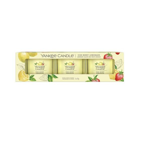 ŚWIECE MINI 3 PACK ICED BERRY LEMONADE