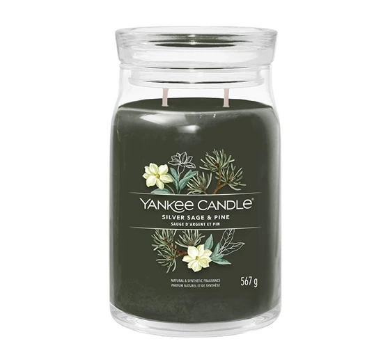 ŚWIECA SIGNATURE DUŻA SILVER SAGE & PINE