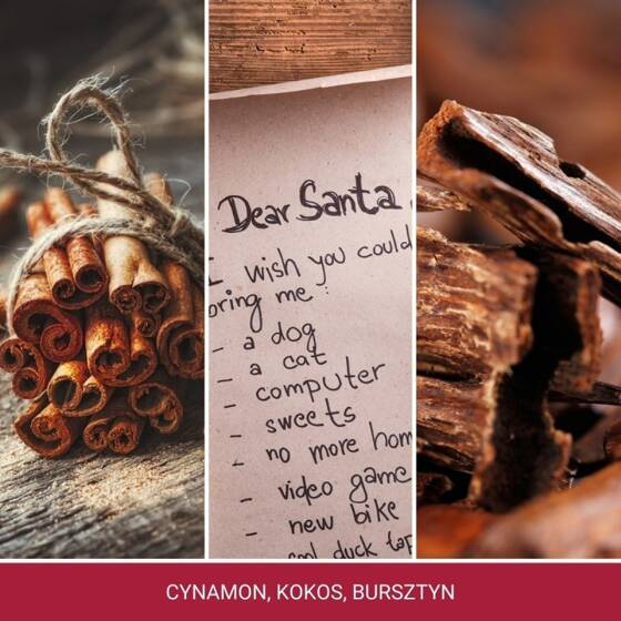 TUMBLER DUŻY Z 2 KNOTAMI LETTERS TO SANTA