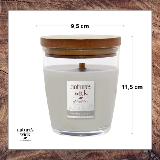 ŚWIECA ŚREDNIA SMOKED VANILLA