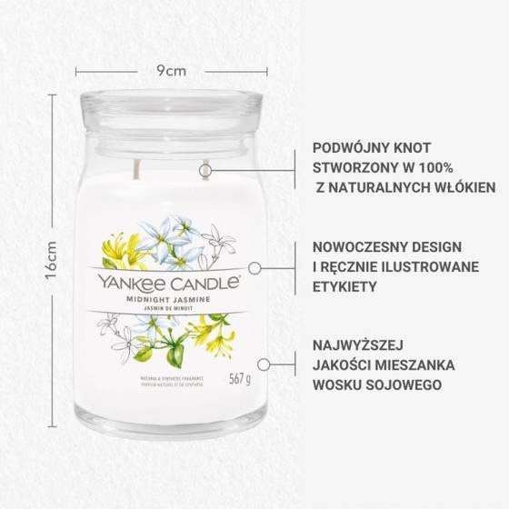 ŚWIECA SIGNATURE DUŻA MIDNIGHT JASMINE