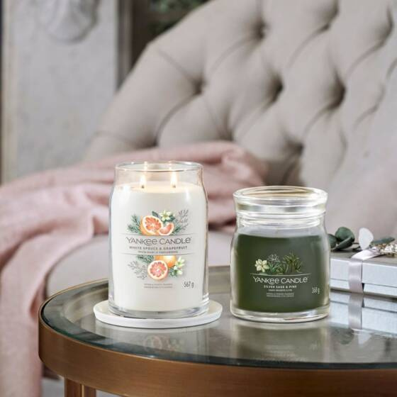 ŚWIECA SIGNATURE ŚREDNIA SILVER SAGE & PINE
