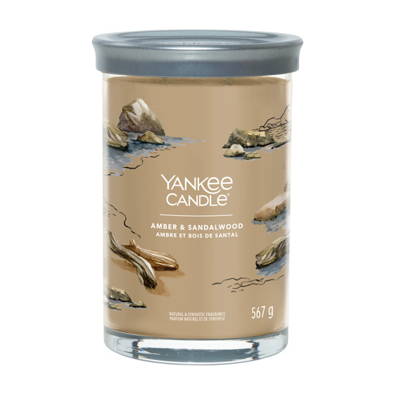 TUMBLER DUŻY Z 2 KNOTAMI AMBER & SANDALWOOD