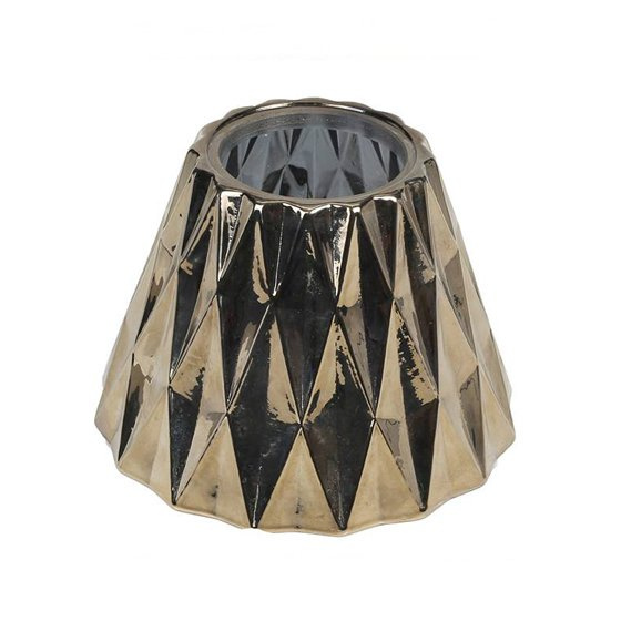 KLOSZ GEOMETRIC GLASS GOLD