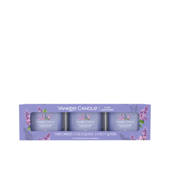 ŚWIECE MINI 3 PACK LILAC BLOSSOMS