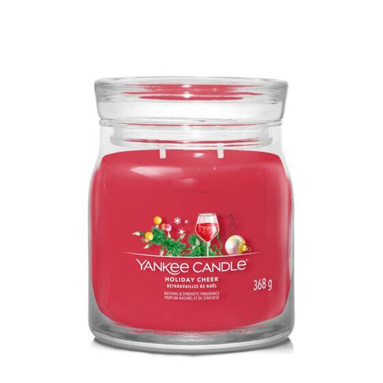ŚWIECA SIGNATURE ŚREDNIA HOLIDAY CHEER