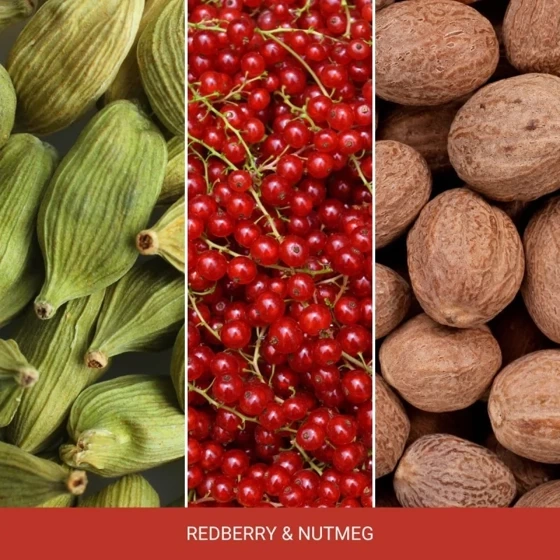 ŚWIECA DUŻA REDBERRY & NUTMEG