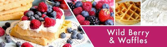 GOOSE CREEK ŚWIECA DUŻA WILD BERRY WAFFLES
