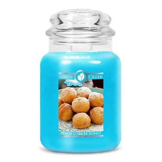 GOOSE CREEK ŚWIECA DUŻA PEACH COBBLER DONUT