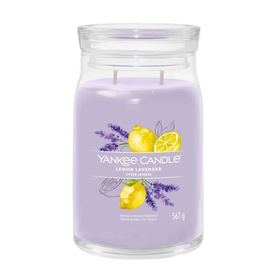 ŚWIECA SIGNATURE DUŻA LEMON LAVENDER
