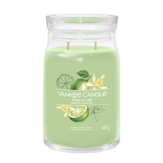 ŚWIECA SIGNATURE DUŻA VANILLA LIME