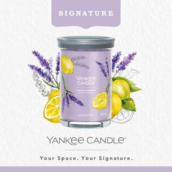 TUMBLER DUŻY Z 2 KNOTAMI LEMON LAVENDER